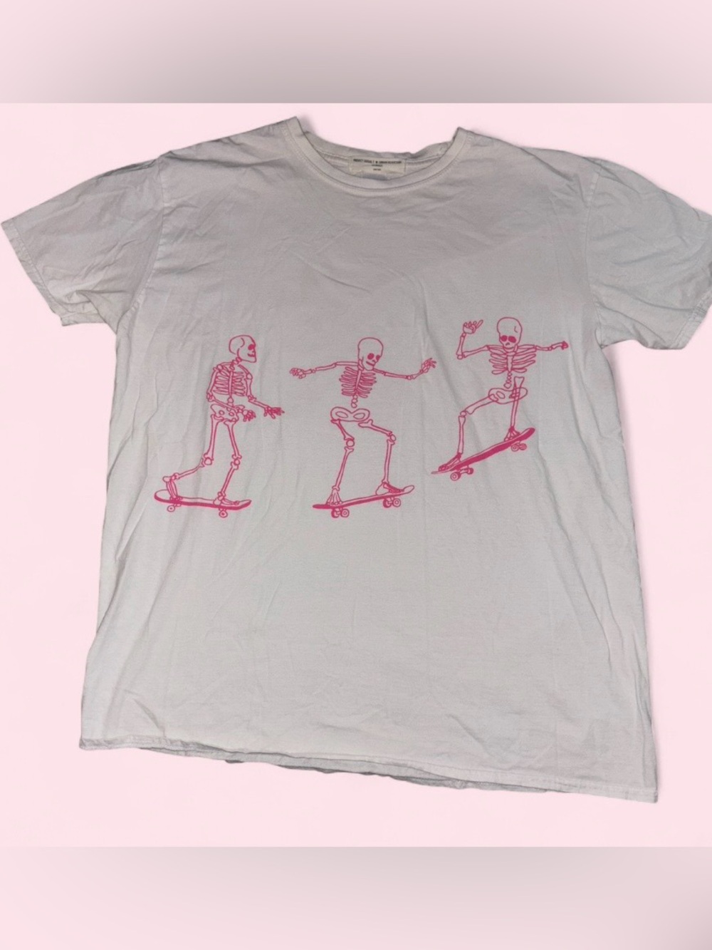 Project Social T x Urban Outfitters skeleton graphic tee 🛹💀
